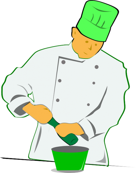 La tendance pour les vestes de cuisine